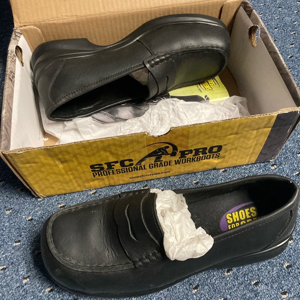 Shoes For Crews Black Women's Safety Shoes